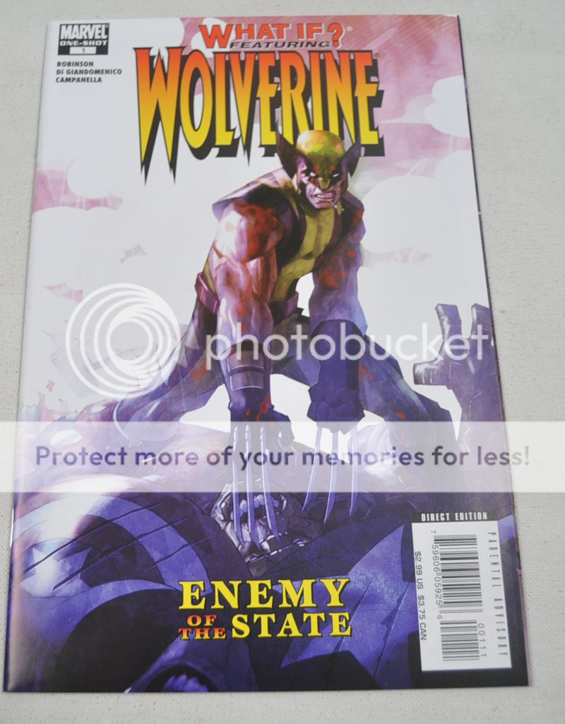 What If Wolverine 1 Marvel NM 2007 Enemy of the State  