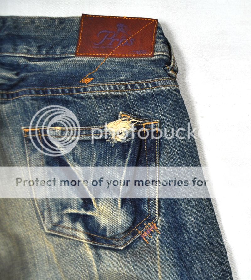 PRPS GTO DART Skinny Blue Jeans 29/34 NWT  