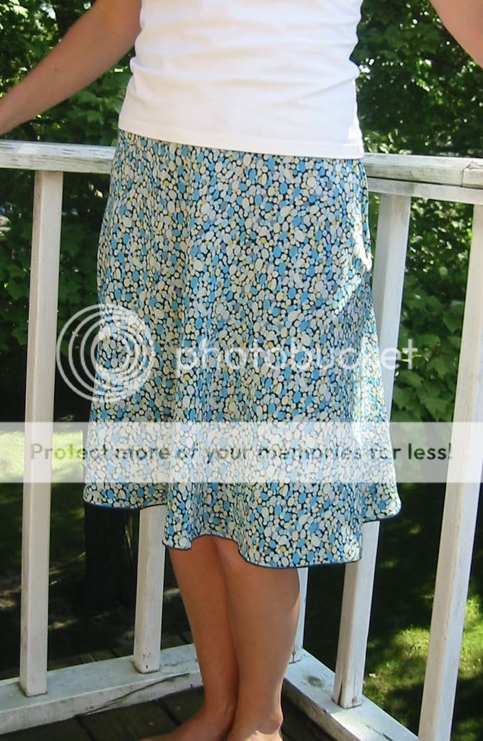 McCall's 2 Hour Bias Skirt 7707 OOP pattern review by jnamcd