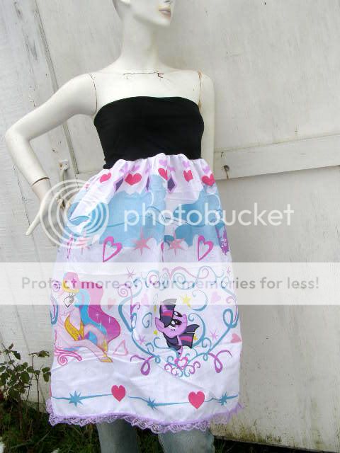 My Little Pony Skirt Shirt s L Dress MLP FIM Princess Celestia Canterlot Custom