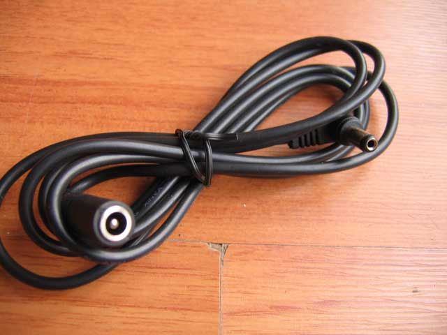 DC power supply right angle extension cable 5.5mmx2.1mm  