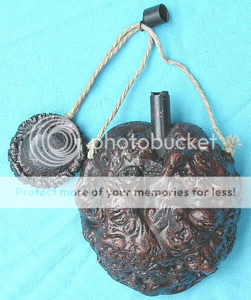 Japanese 19th century Matchlock Powder Flask | The Muzzleloading Forum