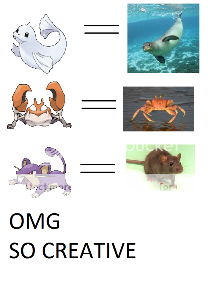 Pokemon, slowly losing creativity?