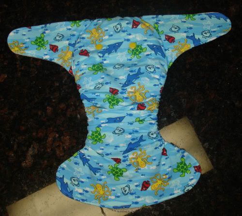 Sew Baby - Jalie Cloth Diaper Pattern (Fitted and AIO) and Diaper