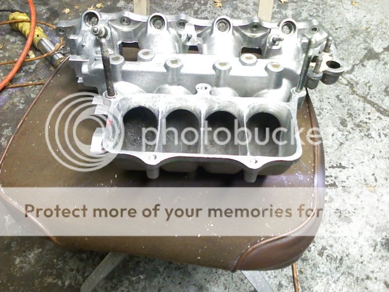 my new h22 intake manifold. HondaTech Honda Forum Discussion