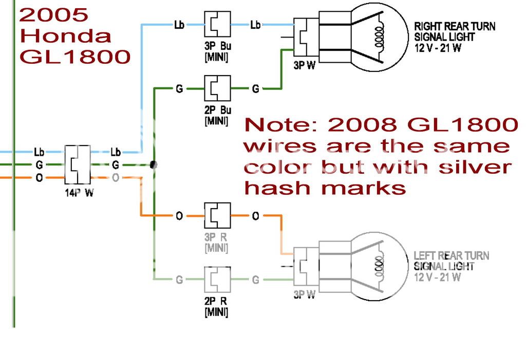 l.e.d lights - GL1800Riders gl1800 cruise wiring schematic 