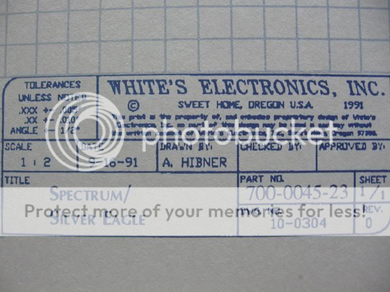 White’s “Spectrum & Silver Eagle Field Evaluation & Engineering 