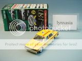 TOMYTEC CAR COLLECTION 4 NISSAN CEDRIC 430 TAXI YELLOW  