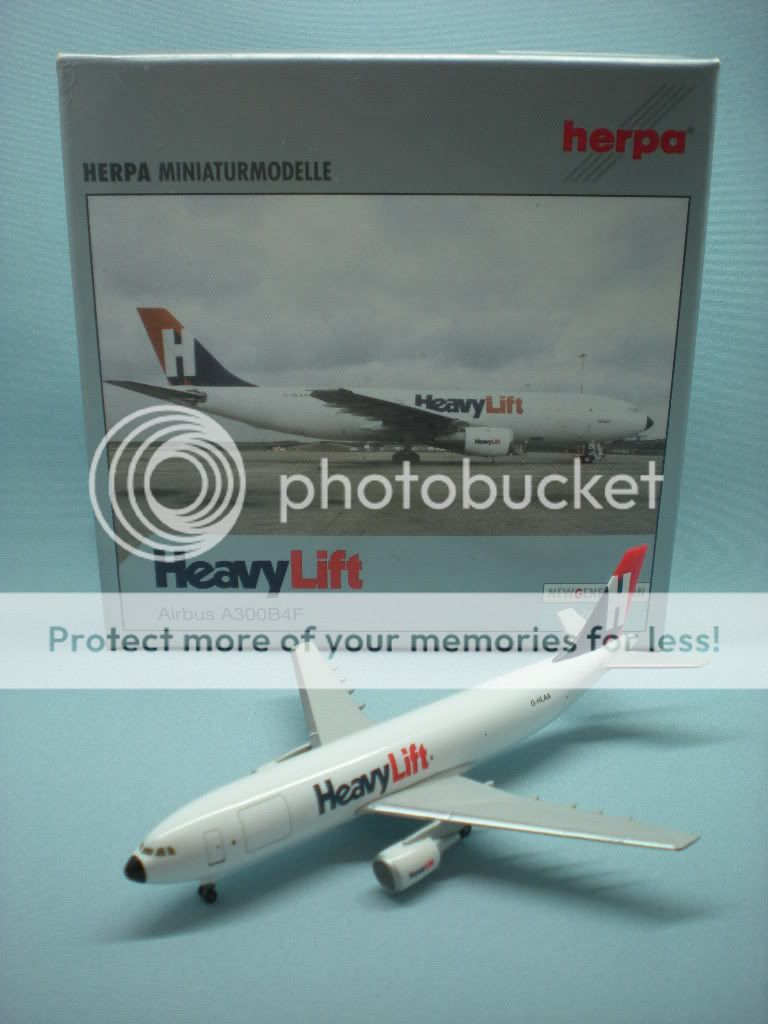 Herpa Wings 513135 HeavyLift Heavy Lift Airbus A300B4F  