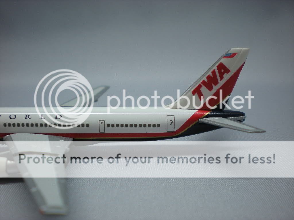 Herpa Wings 503761 TWA Trans World Airlines Boeing 757 200 1/500 