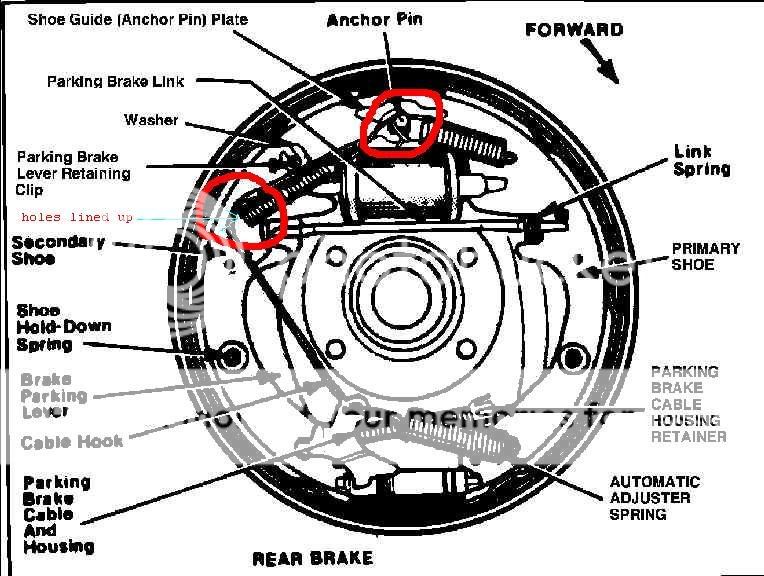 40 Ford brake adjustment #8